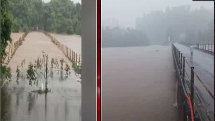 Kalyan Rain Update : कल्याणमध्ये पावसाची तुफान बॅटिंग अन् रस्त्याची नदी; 'या' महामार्गावरील वाहतूक ठप्प Kalyan Rain Update : कल्याणमध्ये पावसाची तुफान बॅटिंग अन् रस्त्याची नदी; 'या' महामार्गावरील वाहतूक ठप्प