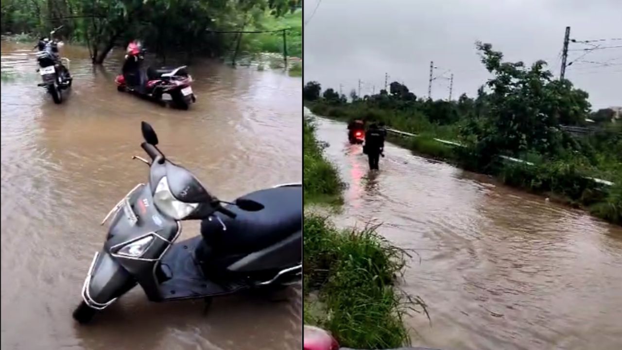 पुणे शहरात तीन दिवसांपासून सुरू असलेल्या मुसळधार पाऊस आणि सोसाट्याच्या वाऱ्यामुळे अनेक ठिकाणी झाडे उन्मळून पडली आहे. त्याचा परिणाम वाहतूक कोडींवर झाला आहे. शहरातील मुख्य रस्त्यांवरील पडलेली झाडे हटवण्यात आली आहे. 