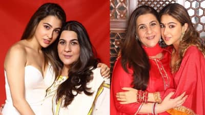 अमृता पेक्षाही सुंदर आहे आई, आजीसमोर फेल सारा, Unseen फोटो अखेर समोर