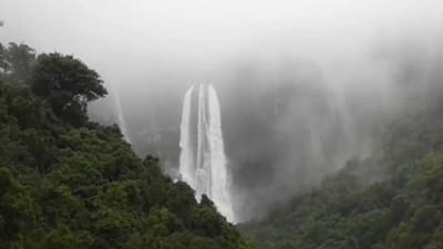 डोळ्यांचं पारणं फेडणारा कोयनेतील ओझर्डे धबधबा तुम्ही पाहिलाय का? नसेल तर एकदा हा व्हिडीओ बघाच