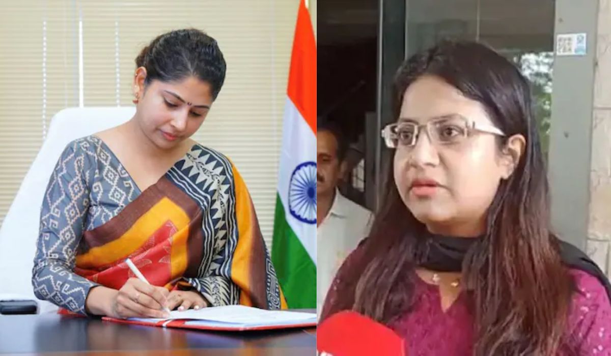 पूजा खेडकर प्रकरणावर प्रतिक्रिया देणं IAS अधिकाऱ्याला पडलं महागात, सोशल मीडियावर खळबळ पूजा खेडकर प्रकरणावर प्रतिक्रिया देणं IAS अधिकाऱ्याला पडलं महागात, सोशल मीडियावर खळबळ