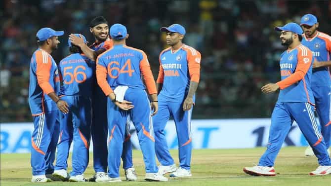 SL vs IND 2nd T20i: टीम इंडियाचं जोरदार कमबॅक, लंकेला रोखलं, विजयासाठी 162 धावांचं आव्हान
