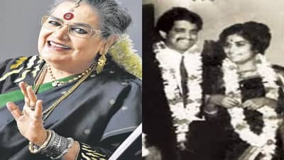 उषा उत्थुप यांच्या पतीचं निधन, टीव्ही पाहताना..., धक्कादायक कारण समोर