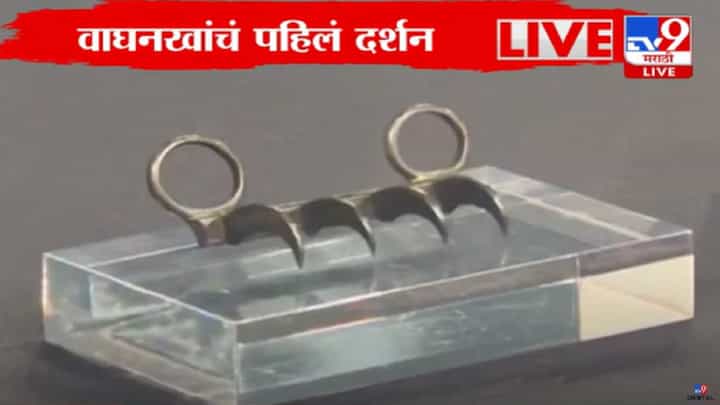 एकदम जवळून बघा वाघनखं...' tv9 मराठी' वर पहिली झलक अन् जाणून घ्या वैशिष्ट्ये एकदम जवळून बघा वाघनखं...' tv9 मराठी' वर पहिली झलक अन् जाणून घ्या वैशिष्ट्ये