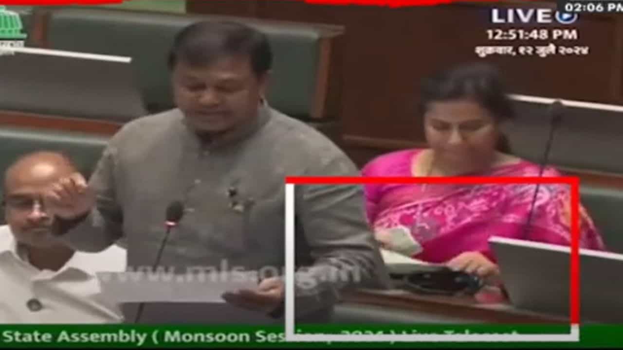 भाजप आमदार मेघना बोर्डिकरांनी फाईलमध्ये पैसे ठेवले? सभागृहातील 'तो' व्हिडीओ व्हायरल