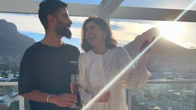 Virat Kohli : वर्ल्डकप उंचावल्यानंतर विराट कोहलीची अनुष्कासाठी खास पोस्ट !
