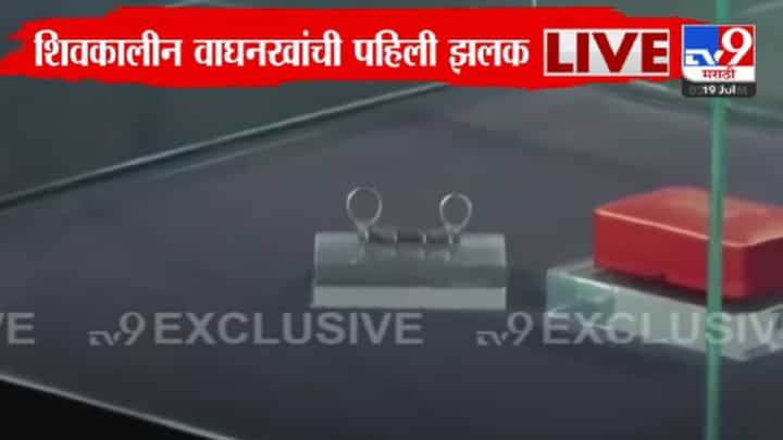 शिवप्रेमींसाठी आनंदाची बातमी, शिवकालीन वाघनखं साताऱ्यात; बघा पहिली-वहिली झलक शिवप्रेमींसाठी आनंदाची बातमी, शिवकालीन वाघनखं साताऱ्यात; बघा पहिली-वहिली झलक