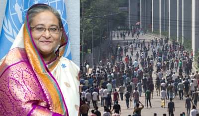 बांग्लादेशच्या पंतप्रधानांचा राजीनामा, देश सोडून पळाल्या