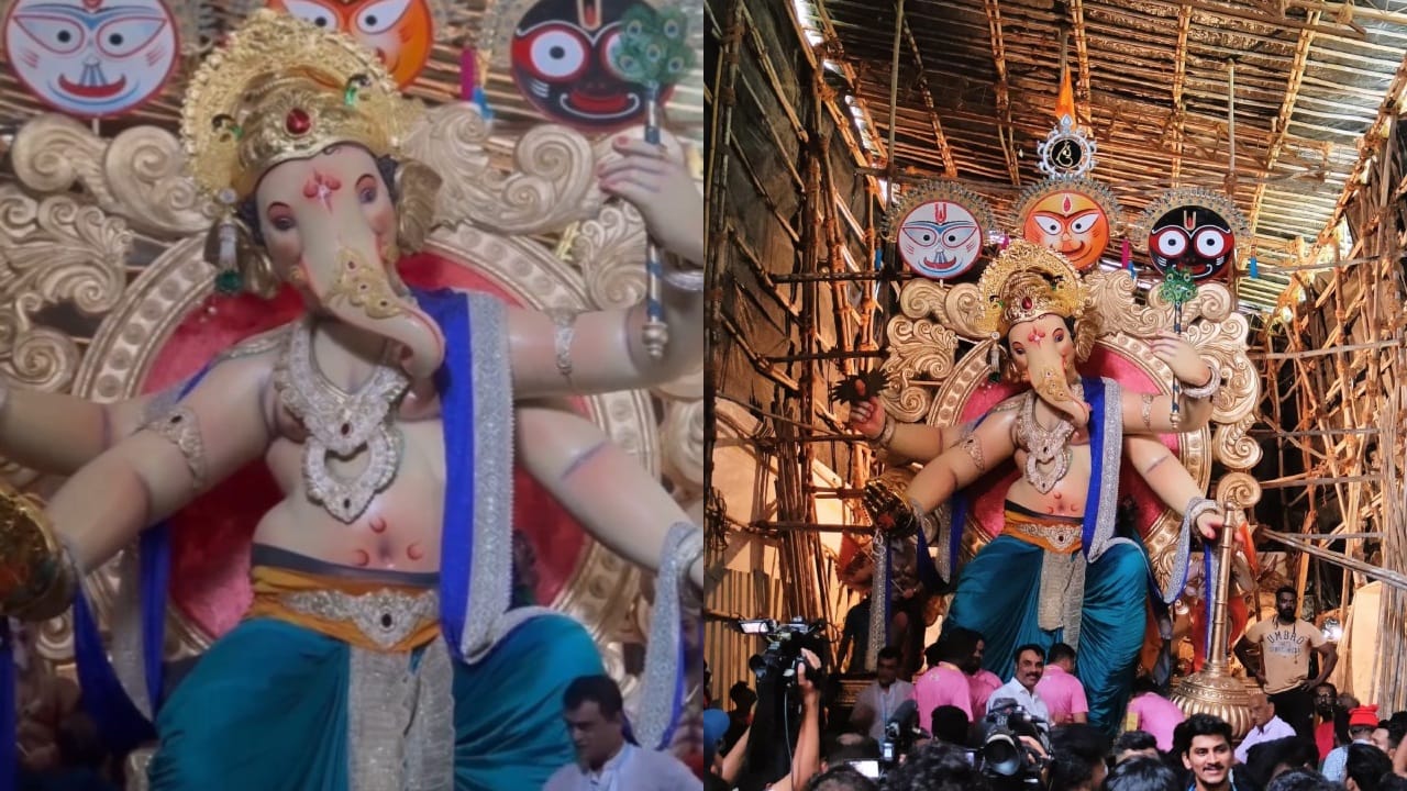 आता 'चिंचपोकळीच्या चिंतामणी'चा पहिला फोटो समोर आला आहे. या फोटोत 'चिंचपोकळीच्या चिंतामणी'ची सुंदर मुर्ती पाहायला मिळत आहे.