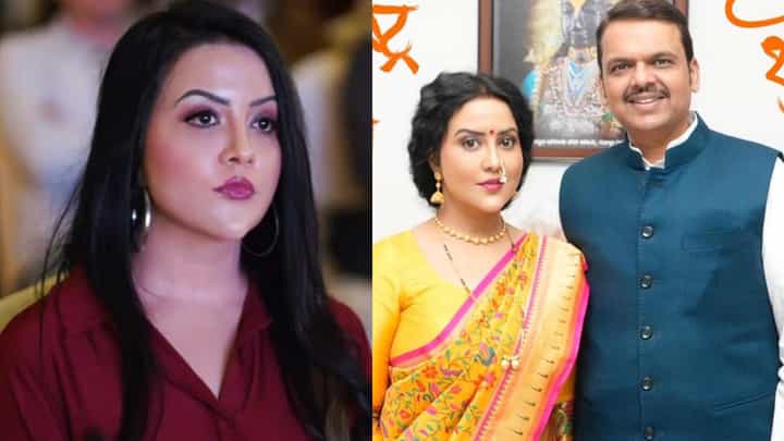 माझा स्पष्ट विरोध... शिंदे गटातील नेत्याच्या 'त्या' वादग्रस्त वक्तव्यावर काय म्हणाल्या अमृता फडणवीस? माझा स्पष्ट विरोध... शिंदे गटातील नेत्याच्या 'त्या' वादग्रस्त वक्तव्यावर काय म्हणाल्या अमृता फडणवीस?