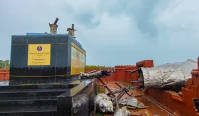 मालवण पुतळा प्रकरणात मोठा ट्विस्ट, आरोपीचा अजब दावा, मी चौथरा बांधला पुतळा नाही