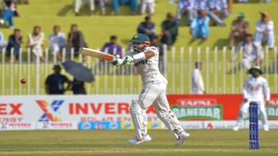 PAK vs BAN 1st Test : पाकिस्तानचा पहिला डाव 448वर घोषित, मोहम्मद रिझवानची नाबाद 171 धावांची खेळी