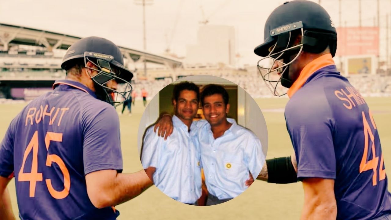 Retirement : शिखर धवनच्या निवृत्तीनंतर रोहितने तो जुना फोटो शेअर करत लिहिली भावनिक पोस्ट, म्हणाला...