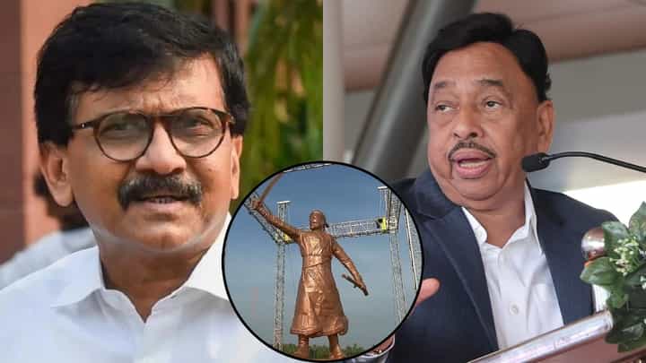 संजय राऊत यांना जेलमध्ये टाका, भर पत्रकार परिषदेत नारायण राणेंची सरकारकडे का मागणी? संजय राऊत यांना जेलमध्ये टाका, भर पत्रकार परिषदेत नारायण राणेंची सरकारकडे का मागणी?