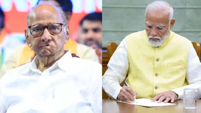 वन नेशन, वन इलेक्शनवरून शरद पवारांचा नरेंद्र मोदींना टोला; म्हणाले, यांना...
