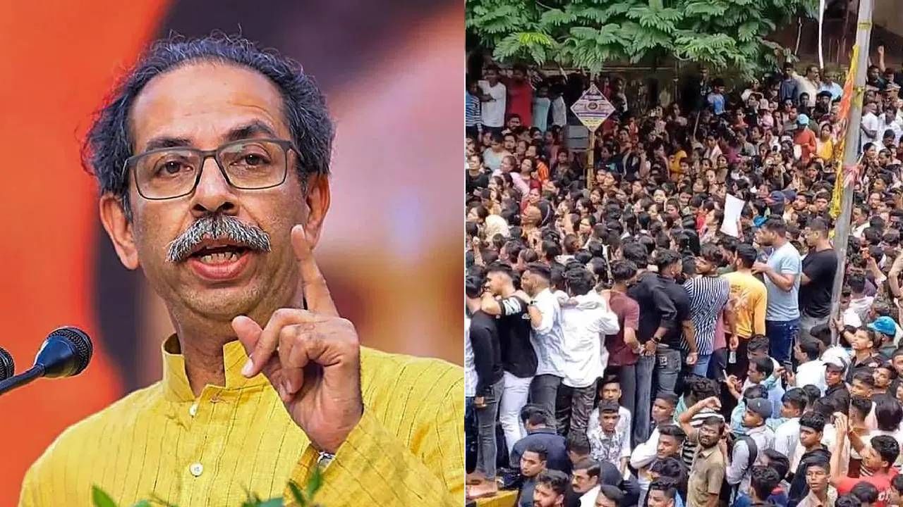 Uddhav Thackeray : 'लाडक्या बहिणीं'च्या छोट्या मुलीही असुरक्षित; उद्धव ठाकरेंचा शिंदे सरकारला खोचक टोला