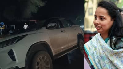 आदिती तटकरे यांच्या ताफ्यातील वाहनाचा भीषण अपघात, नांदेड विमानतळाकडे जात असतानाची घटना