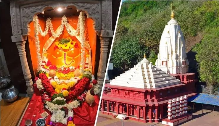 5-गणपतीपुळे मंदिर, रत्नागिरी महाराष्ट्राच्या कोंकणातील रत्नागिरी जिल्ह्यातील गणेशाचे हे मंदिर प्रसिद्ध असून ते नवसाला पावते.येथील गणपती नवसाला पावतो अशी भाविकांची श्रद्धा आहे.येथील मूर्ती नैसर्गिक आहे.ही गणेश मूर्ती सुमारे 400 वर्षे जुनी आहे. 