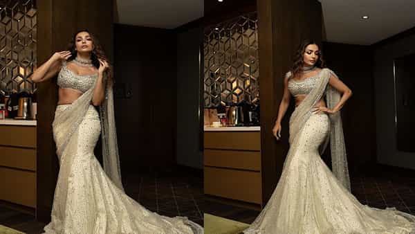 अभिनेत्री मलायका अरोरा (Malaika Arora) कायम कोणत्या न कोणत्या कारणामुळे चर्चेत असते. पण आता अभिनेत्री तिच्या हटके लूकमध्ये केलेल्या फोटोशूटमुळे चर्चेत आली आहे.