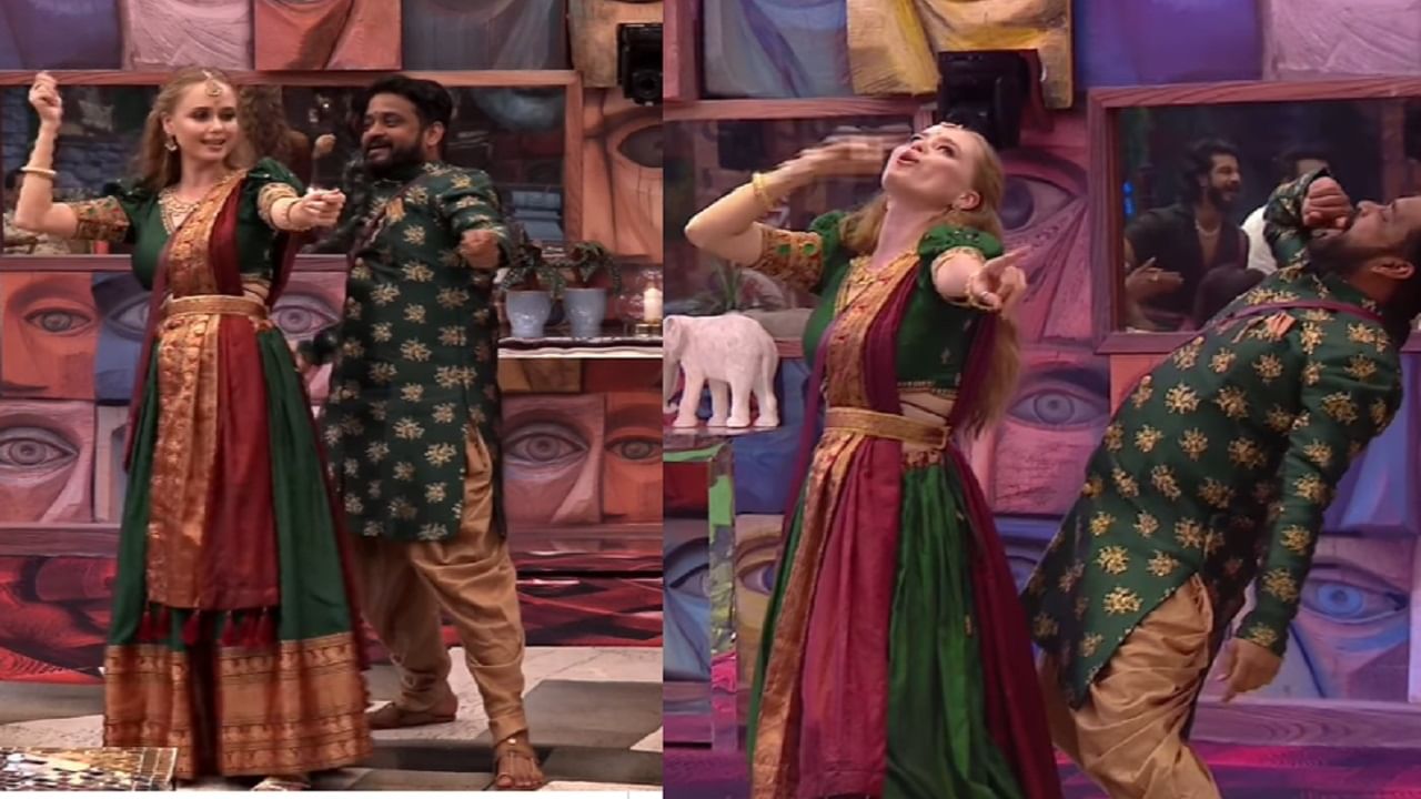 Bigg Boss Marathi Season 5: रशियन इरीनासोबत कोल्हापूरच्या वाघाचा भन्नाट डान्स, व्हिडीओ व्हायरल