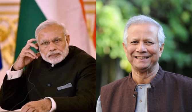 बांगलादेशच्या अंतरिम सरकारच्या प्रमुखांचा पीएम नरेंद्र मोदींना फोन
