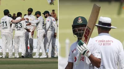 PAK vs BAN: बांगलादेशच्या चौघांची अर्धशतकं, पाकिस्तान विरुद्ध तिसऱ्या दिवशी चिवट प्रतिकार
