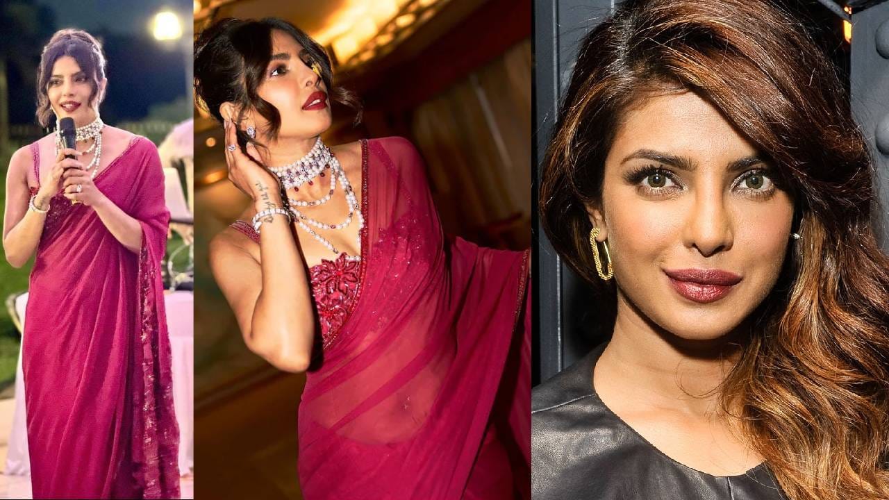 प्रियांका चोप्रा हिने हिरे, रूबी आणि मोती असलेला कोट्यावधी किंमतीचा घातला हार, अभिनेत्रीचे ते फोटो...