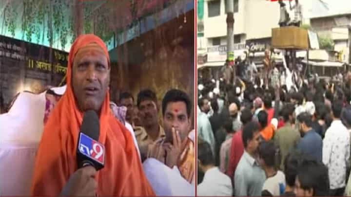 रामगिरी महाराजांचं वादग्रस्त वक्तव्य, गुन्हा दाखल होताच म्हणाले; 'बांगलादेशात जे घडलं ते उद्या आपल्या इथे....' रामगिरी महाराजांचं वादग्रस्त वक्तव्य, गुन्हा दाखल होताच म्हणाले; 'बांगलादेशात जे घडलं ते उद्या आपल्या इथे....'