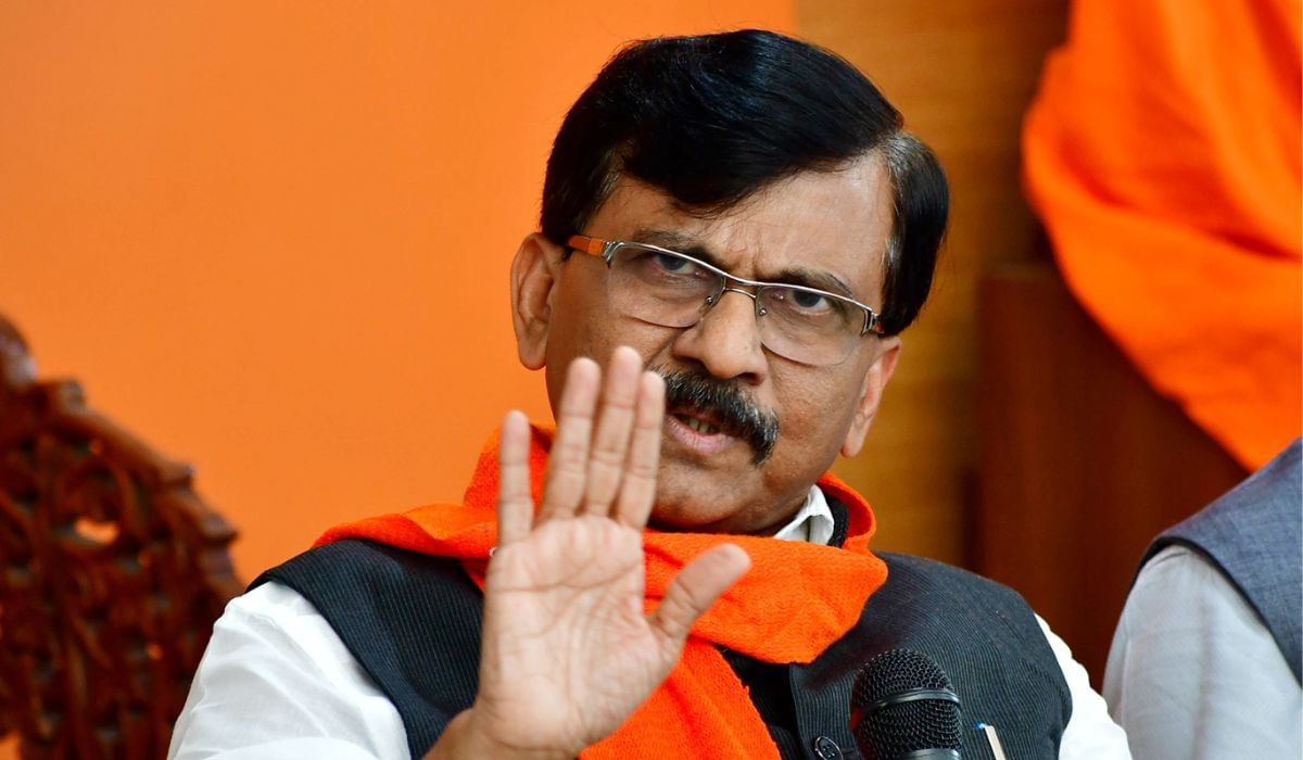 Sanjay Raut : मशिदीत घुसण्याची भाषा करणाऱ्या नितेश राणेंना खासदार संजय राऊत यांचं सणसणीत प्रत्युत्तर