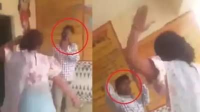 रिलचा नशा, वर्गात पुरुष अन् महिला शिक्षकांत हाणामारी, ते दृश्य पाहून विद्यार्थी घाबरले