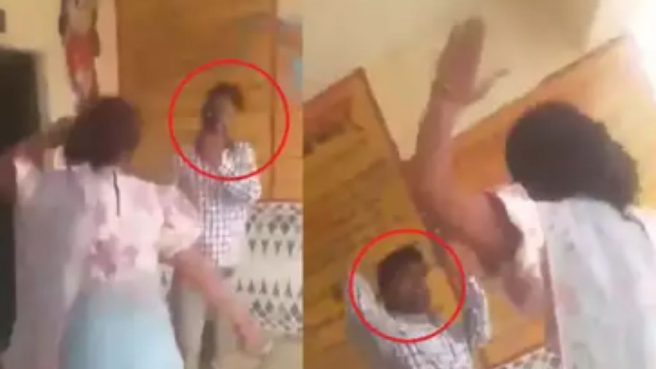 रिलचा नशा, वर्गात पुरुष अन् महिला शिक्षकांत हाणामारी, ते दृश्य पाहून विद्यार्थी घाबरले रिलचा नशा, वर्गात पुरुष अन् महिला शिक्षकांत हाणामारी, ते दृश्य पाहून विद्यार्थी घाबरले