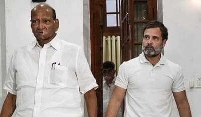 राहुल गांधी यांना पाचव्या रांगेत स्थान दिल्याने शरद पवारांची भाजपवर टीका