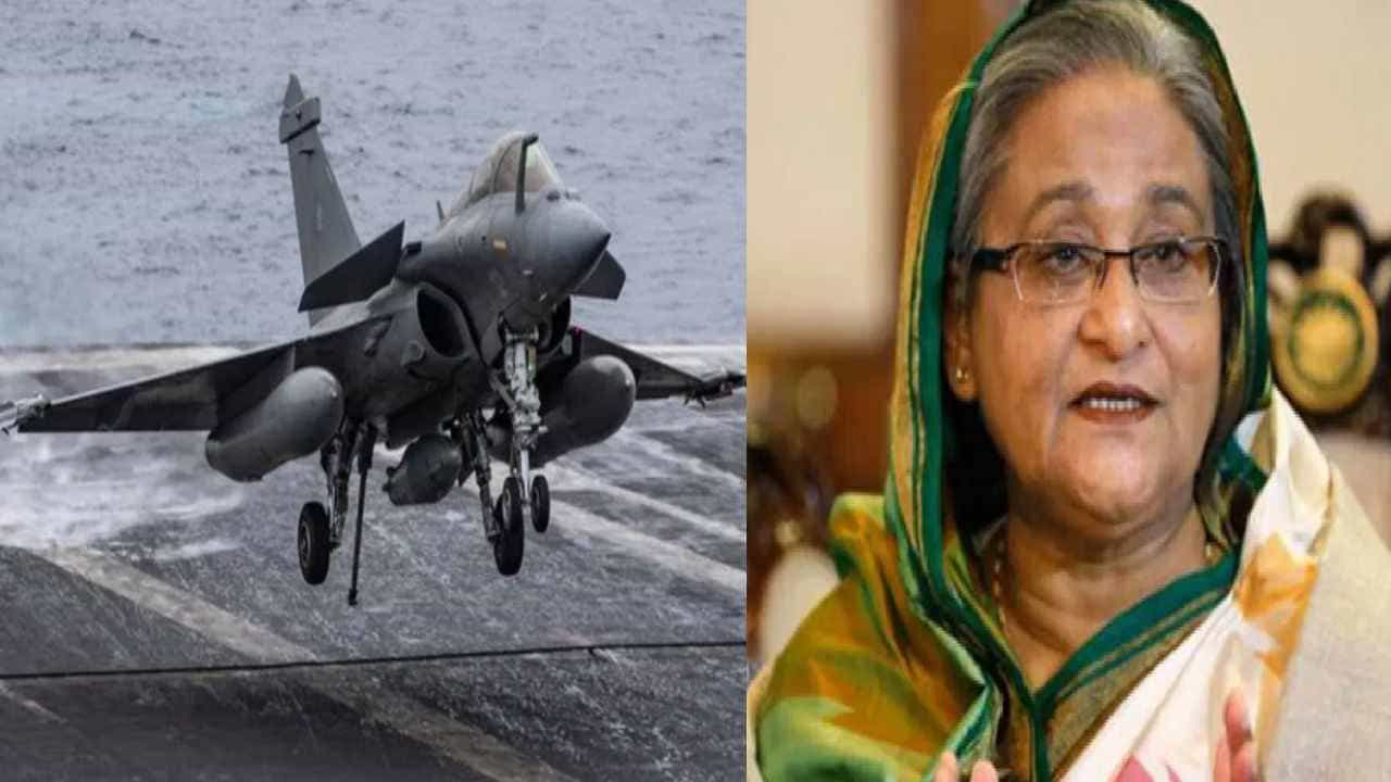Sheikh Hasina : जमीन ते आकाशावर नजर, फायटर जेट्सचा वापर, शेख हसीना यांच्यासाठी भारताचं स्पेशल ऑपरेशन