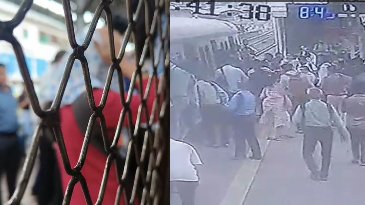 लोकल पकडण्याच्या नादात तोल जाऊन थेट ट्रॅकवर... डोंबिवली स्थानकात काय घडलं ?