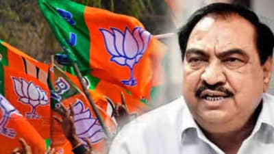 भाजपमधील पक्षप्रवेशाबाबत एकनाथ खडसे यांचे नवे खुलासे, महाराष्ट्रातील दोन बड्या नेत्यांचा खडसेंना पक्षात घेण्यास विरोध?