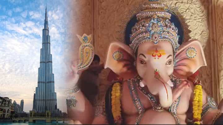 चर्चा तर होणारच... दुबईचं बुर्ज खलिफा आता महाराष्ट्रात! बाप्पासाठी साकारला अनोखा देखावा चर्चा तर होणारच... दुबईचं बुर्ज खलिफा आता महाराष्ट्रात! बाप्पासाठी साकारला अनोखा देखावा