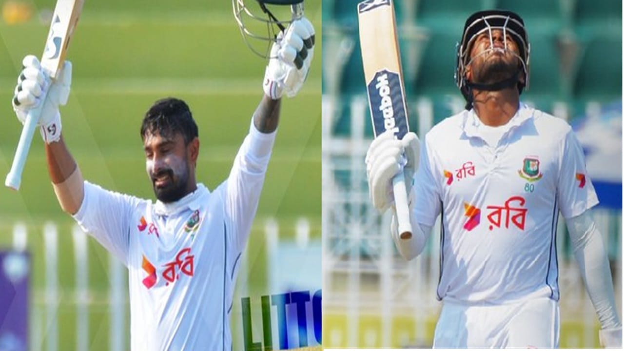 PAK vs BAN: लिटनचं शतक-मेहदीचं अर्धशतक, बांगलादेश 262वर ऑलआऊट ...
