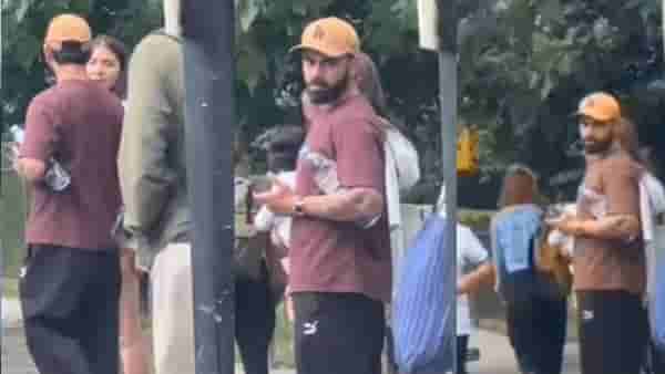 लंडनमध्ये विराट कोहली याचा पाठलाग, क्रिकेटर भडकला, अनुष्का शर्मा दिसली अकायसोबत..