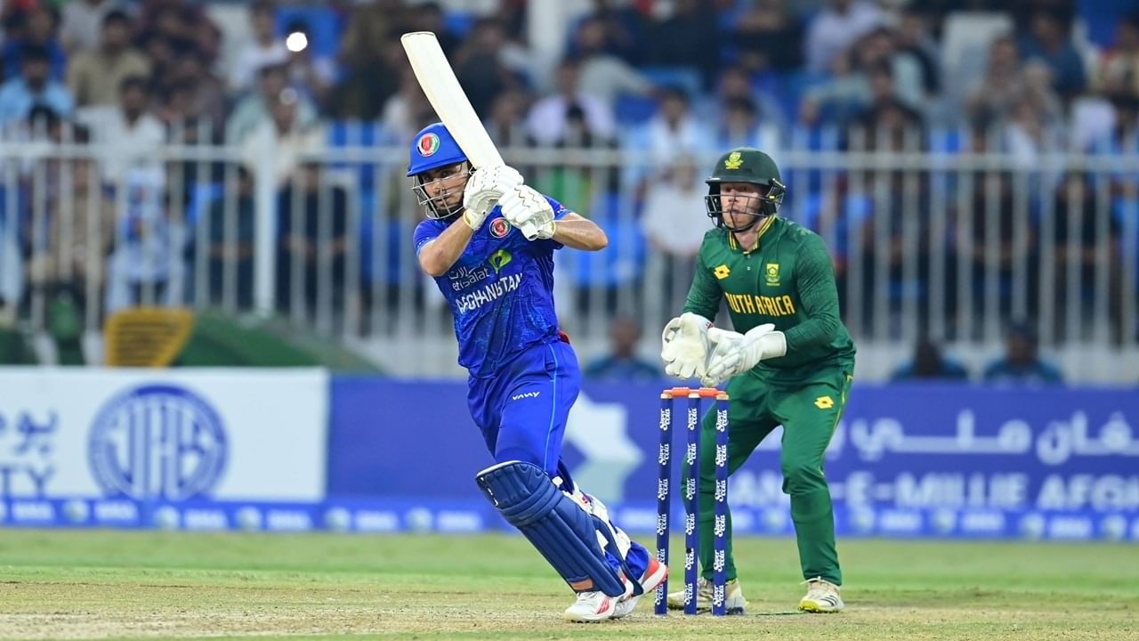 AFG vs SA : रहमानुल्लाहचं शतक, रहमत-ओमरझईची अर्धशतकी खेळी, दक्षिण आफ्रिकेला 312 धावांचं आव्हान