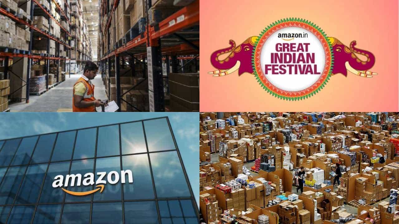 Amazon : तुमच्या दारापर्यंत डिलिव्हरी पोहोचवणारं 'ॲमेझॉन' कसं काम करतं? Amazon : तुमच्या दारापर्यंत डिलिव्हरी पोहोचवणारं 'ॲमेझॉन' कसं काम करतं?