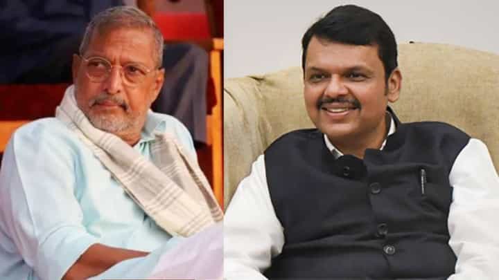 फडणवीस साहेब बारीक झालेत नाही का?; नाना पाटेकर यांच्या मिश्किल टिप्पणीने खसखस फडणवीस साहेब बारीक झालेत नाही का?; नाना पाटेकर यांच्या मिश्किल टिप्पणीने खसखस