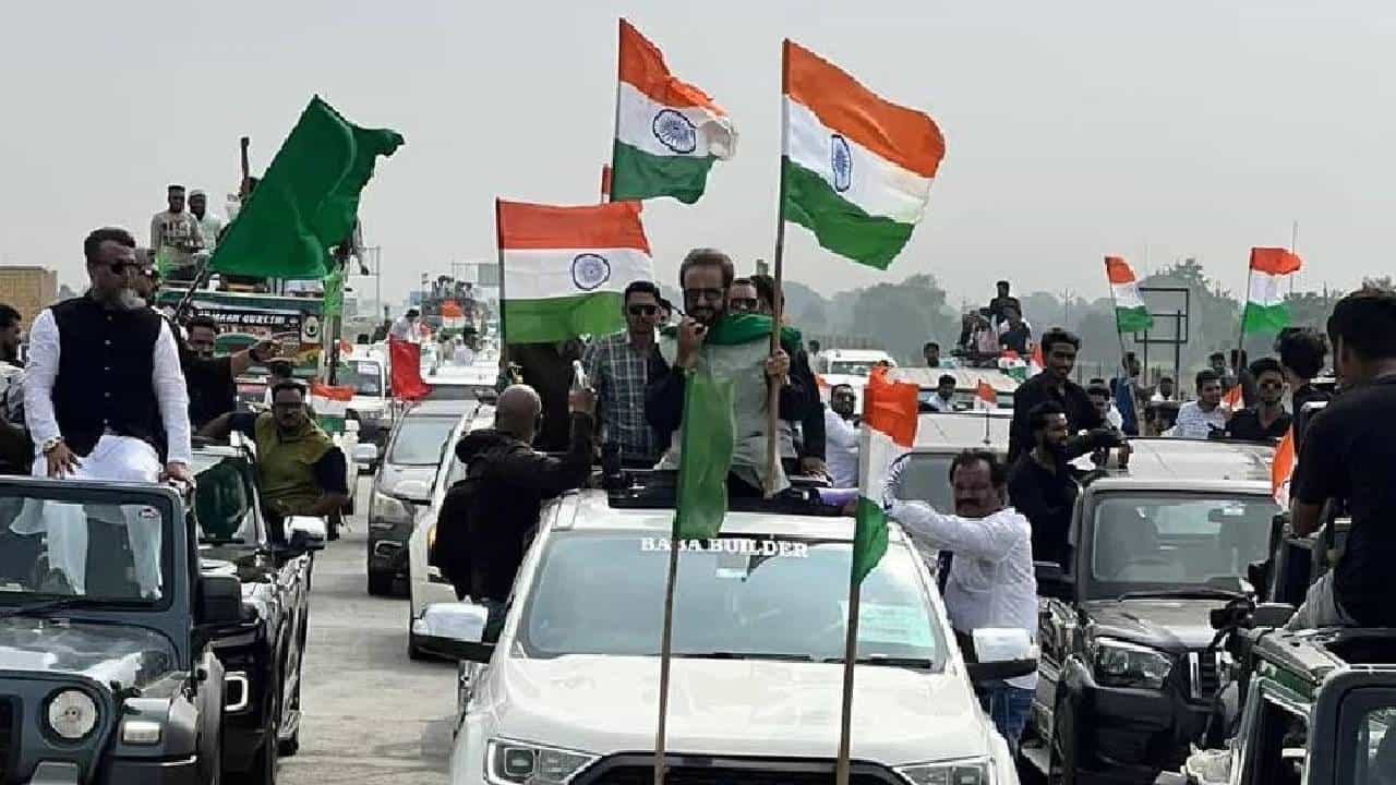 इम्तियाज जलील यांची तिरंगा संविधान रॅली; रामगिरी महाराजांसह नितेश राणेंबाबत केली 'ही' मोठी मागणी