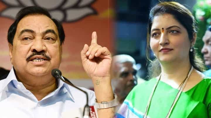 एकनाथ खडसेंचा रुपाली चाकणकरांना खोचक टोला; म्हणाले, 'दुसऱ्याच्या घरात डोकावणं बरं...' एकनाथ खडसेंचा रुपाली चाकणकरांना खोचक टोला; म्हणाले, 'दुसऱ्याच्या घरात डोकावणं बरं...'