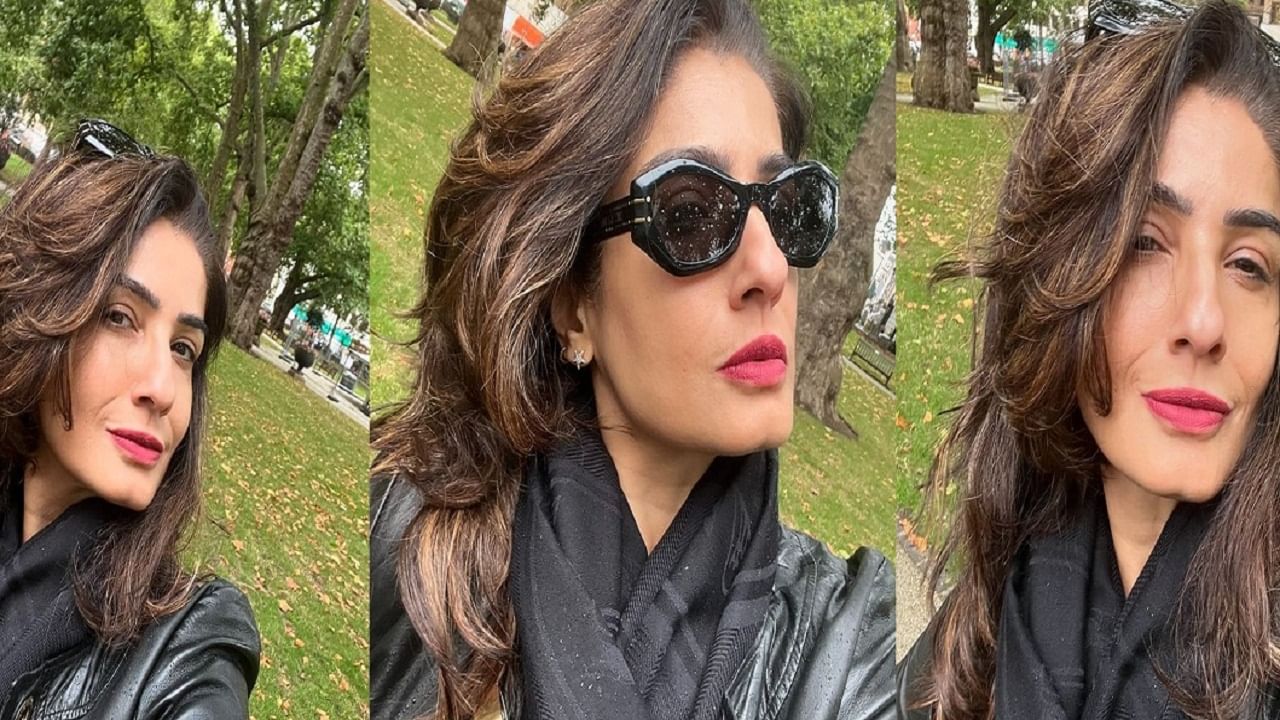 A atriz Raveena Tandon criou uma posição forte em Bollywood com seu trabalho duro e determinação.