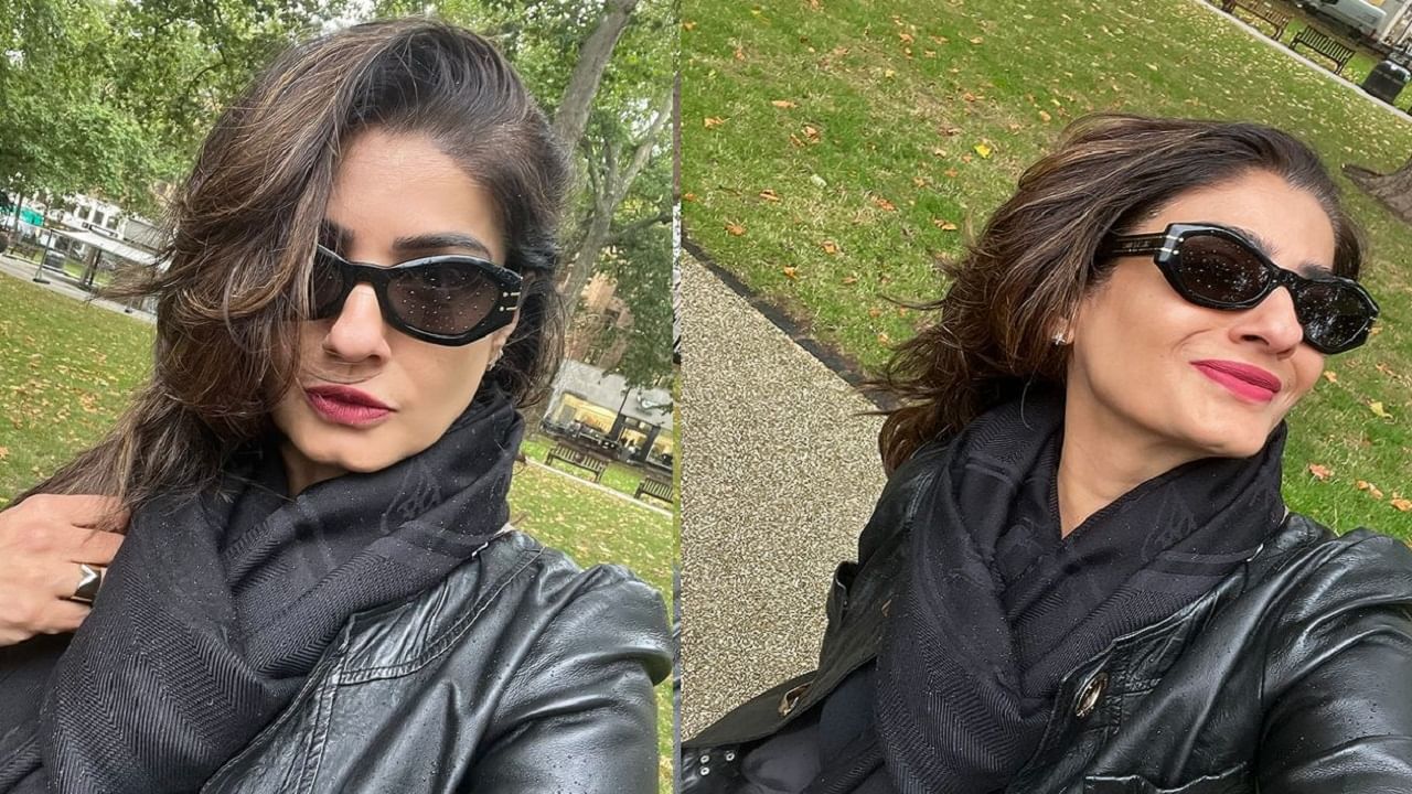   Agora Raveena está no centro das atenções por causa de sua selfie. A atriz postou algumas selfies nas redes sociais. 