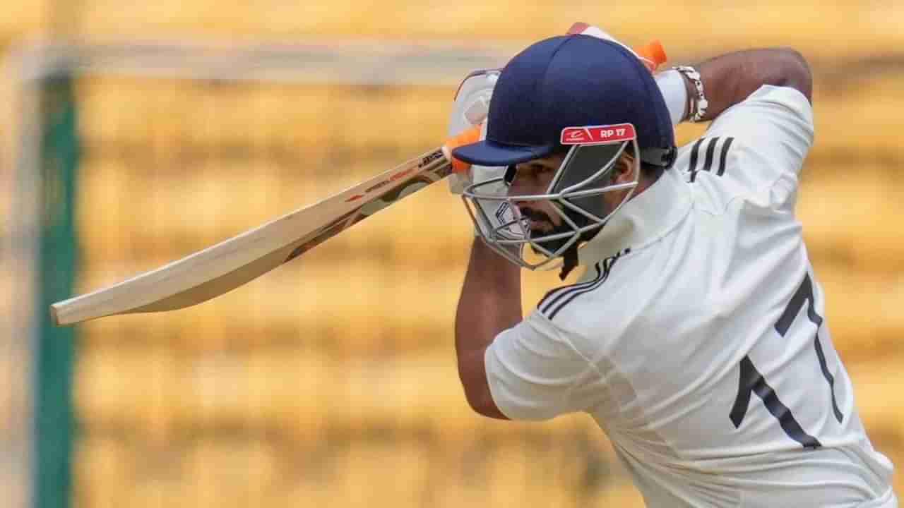 Rishabh Pant : ऋषभ पंतची चाबूक खेळी, दुलीप ट्रॉफी स्पर्धेत शानदार अर्धशतक, पाहा व्हीडिओ