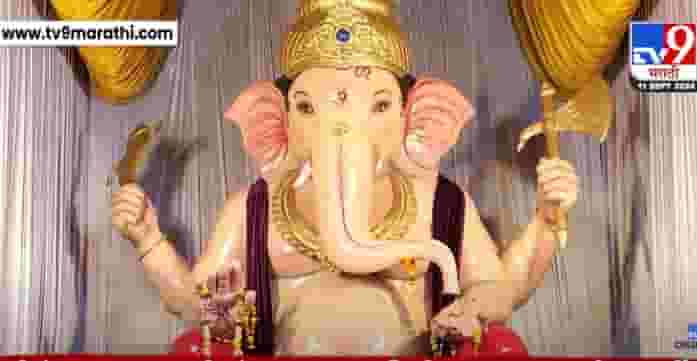 सांगलीत 23 फूटी फायबर गणेशा ठरला सर्वांचे आकर्षण