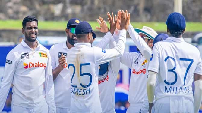 SL vs NZ : श्रीलंका विजयापासून 5 विकेट्स दूर, न्यूझीलंड पराभवाच्या छायेत