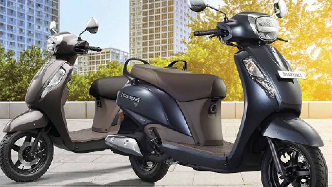 Suzuki Access 125 : सुजुकी ऐक्सेस 125 चा मायलेज 45 kmpl आहे.  ड्रम अलॉय वेरिएंटच्या किंमतीबद्दल बोलायच झाल्यास याची एक्स शोरूम किंमत 79,899 रुपये आहे. ऑन-रोड किंमत 92,535 रुपये आहे. 