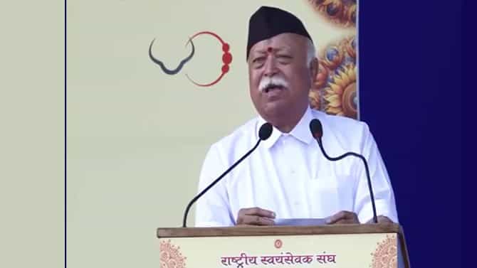 RSS Chief Mohan Bhagwat : ओटीटीवरील अश्लील कार्यक्रमांना घाला लगाम, सरसंघचालकांनी केंद्राचे टोचले असे कान